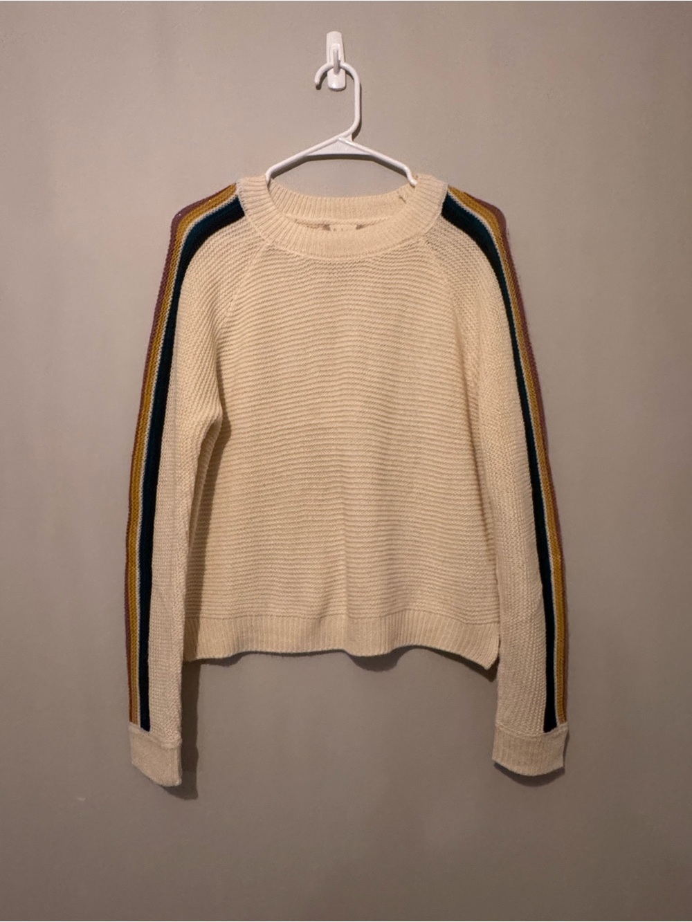 Altar’d State Cream Knit Women’s Sweater NWOT - L